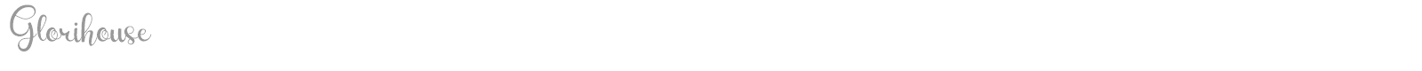 Glorihouse font preview